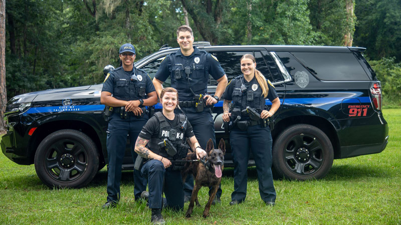 A group of TPD officers